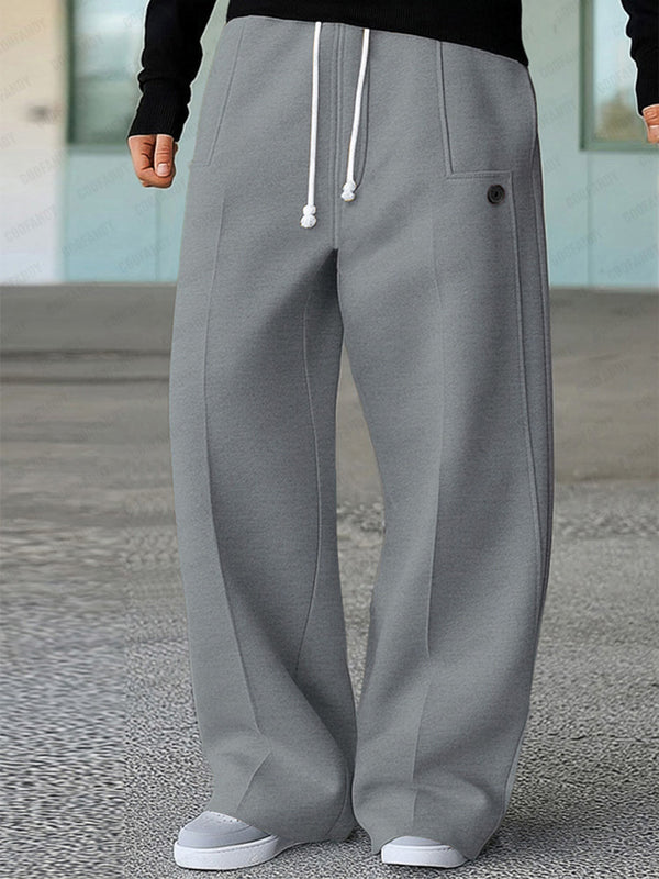 Comfy Sporty Wide Leg Pants
