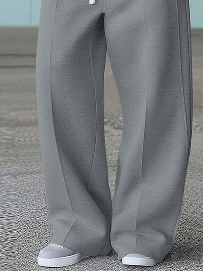 Comfy Sporty Wide Leg Pants