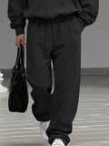 Casual Unrestricted Sweatshirt Pants Set
