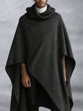 Comfy Minimalist Asymmetric Cloak Cape
