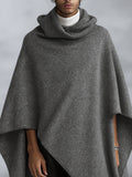 Comfy Minimalist Asymmetric Cloak Cape