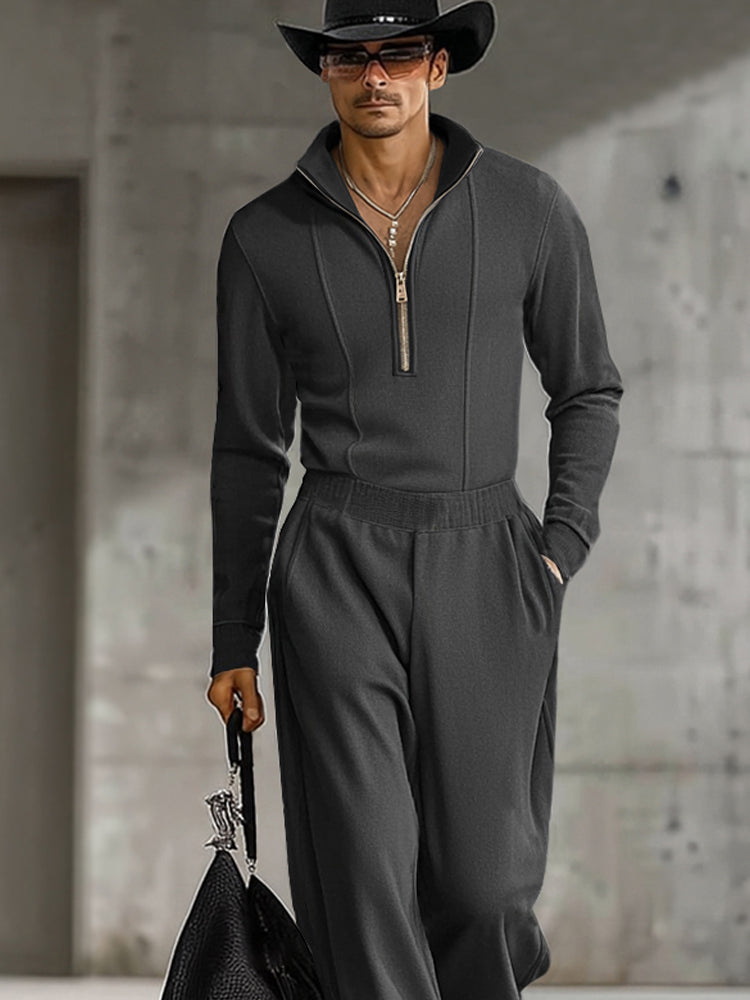 Soft Urban Casual 2-Piece Set