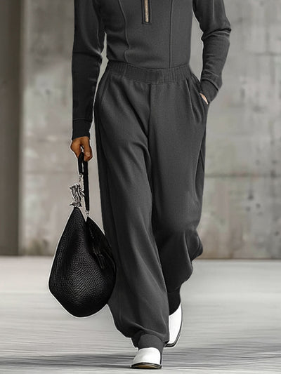 Soft Urban Casual 2-Piece Set