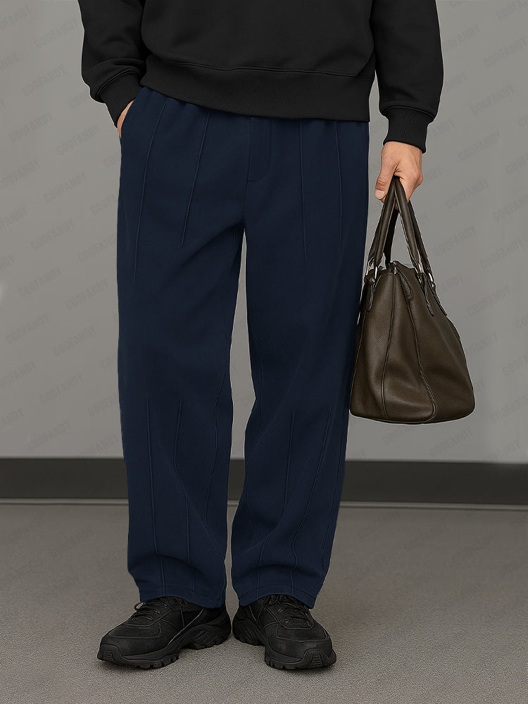 Casual Comfy Versatile Pleated Pants