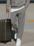 Versatile Casual Sweatshirt Pants Set