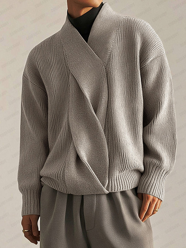 Stylish Soft Twist Design Sweater