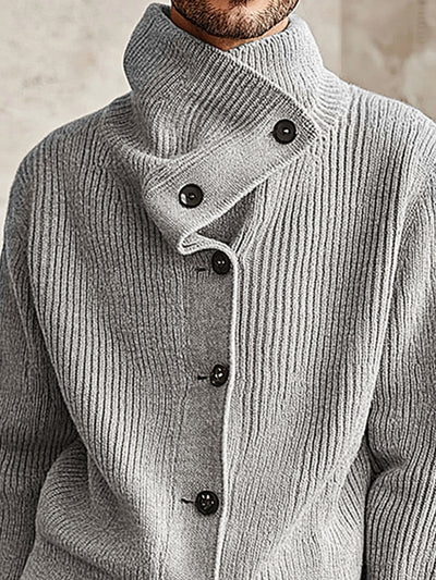 Comfy Trendy Stack collar Cardigan