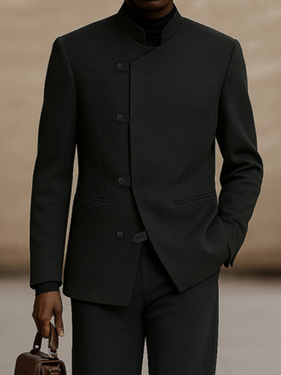 Smart Casual Minimalism 2-Piece Suit Set