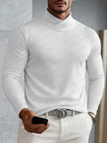 Versatile Soft Cross Turtleneck Undershirt