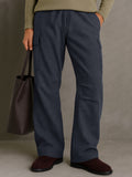 Relaxed Fit Tweed Cargo Pants