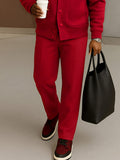 Modern Casual Jacket Pants Set