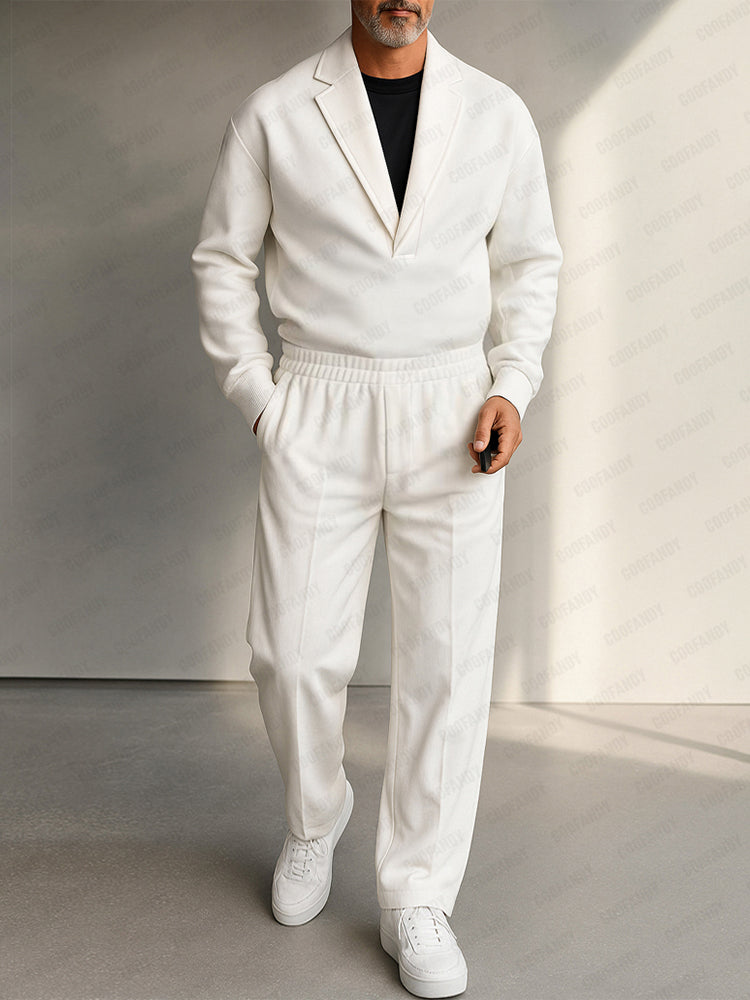 Urban Casual Sporty 2-Piece Set