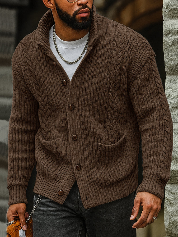 Modern Minimalist Knit Cardigan