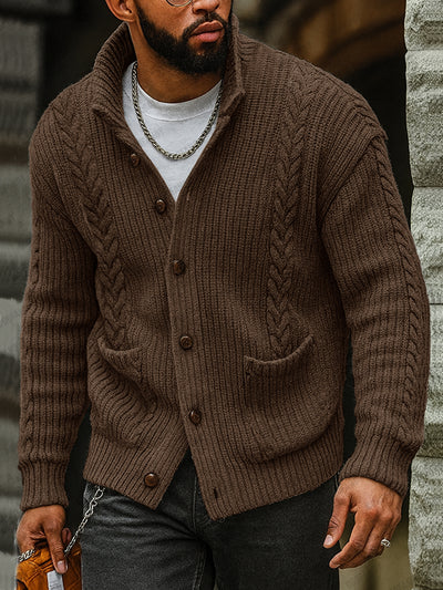 Modern Minimalist Knit Cardigan