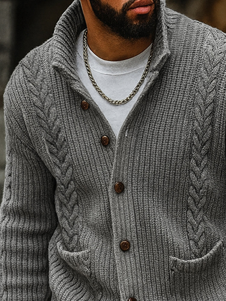 Modern Minimalist Knit Cardigan