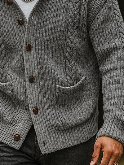 Modern Minimalist Knit Cardigan