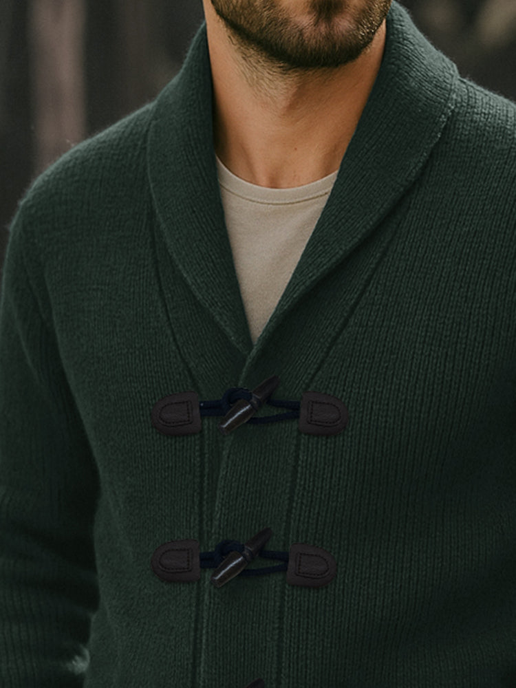 新品　toggle button knit cardigan Vintage Toggle Button Knit Cardigan – COOFANDY