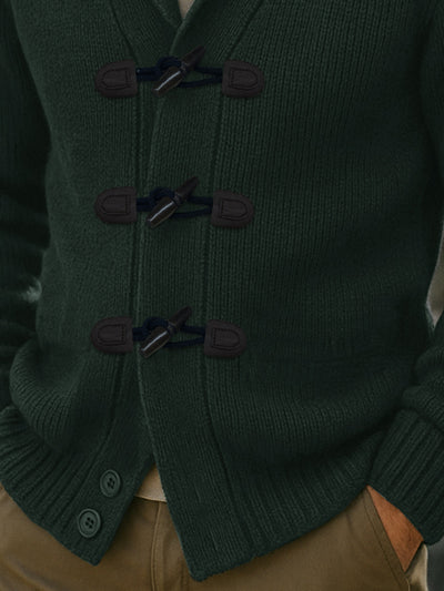 Vintage Toggle Button Knit Cardigan