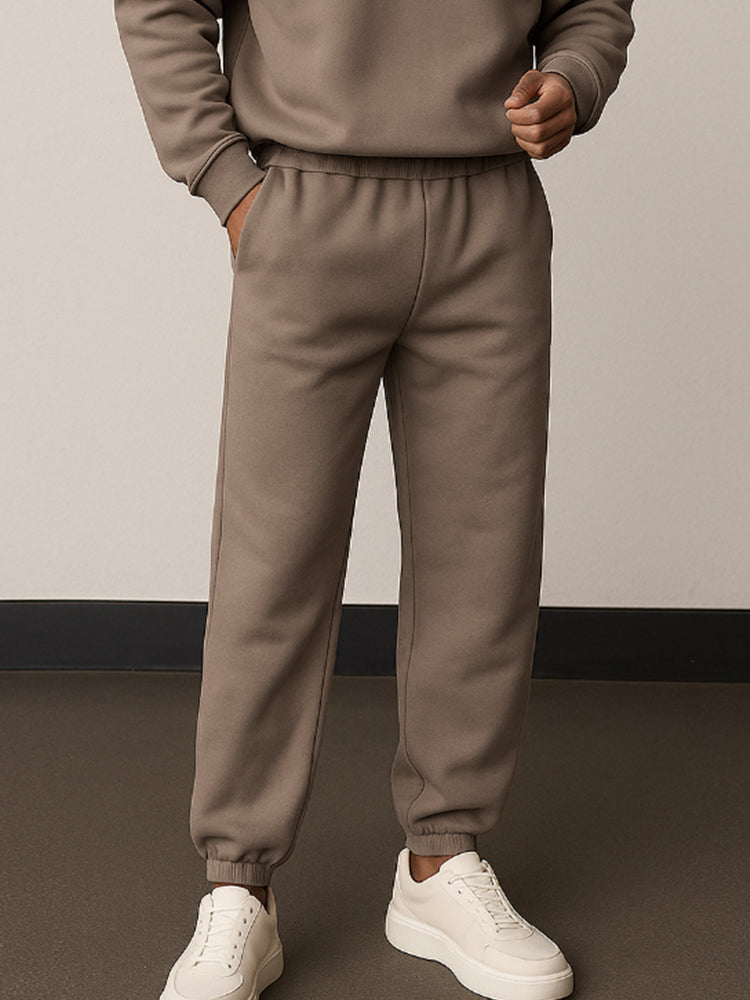 Sporty Unique Design Sweatsuit Set