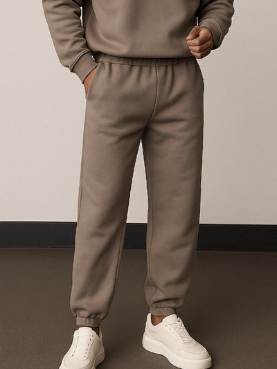 Sporty Unique Design Sweatsuit Set