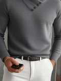Stylish Cross Neck Layering Undershirt