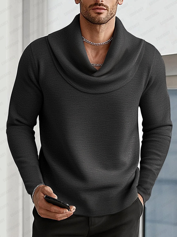 Casual Trendy Cowl Neck Tops