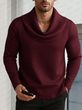 Casual Trendy Cowl Neck Tops
