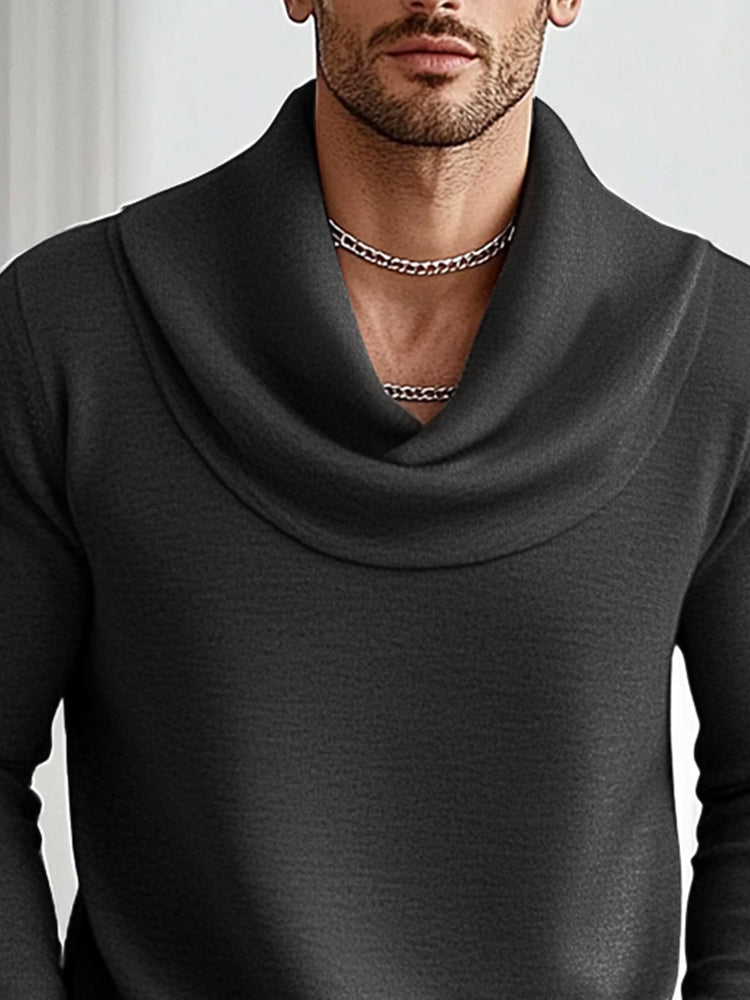 Casual Trendy Cowl Neck Tops