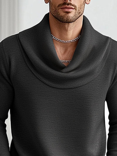 Casual Trendy Cowl Neck Tops