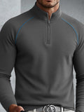 Modern Contrast Line Design Undershirt