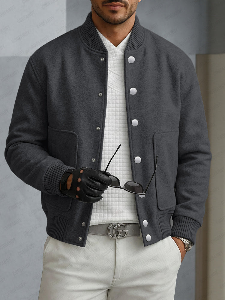 Minimalist Versatile Tweed Jacket