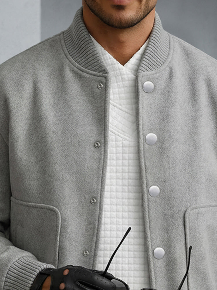 Minimalist Versatile Tweed Jacket