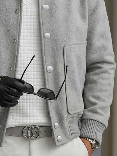 Minimalist Versatile Tweed Jacket