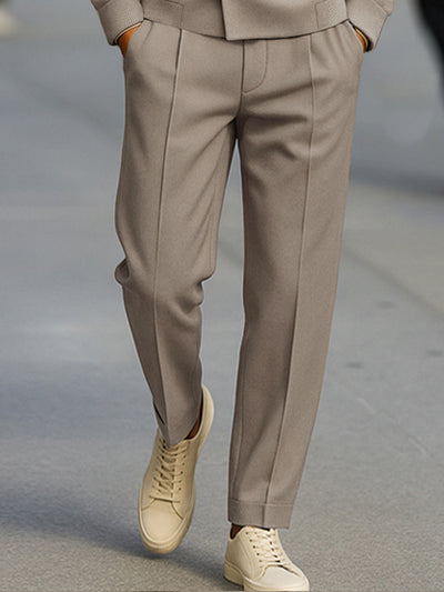 Smart Casual Double Breasted Suit Set