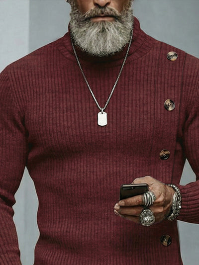 Stylish Asymmetric Cut Elastic Knit Top