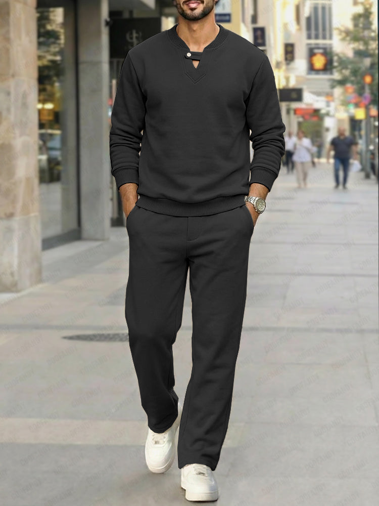 Casual Ultra-Soft Sweatsuit Set