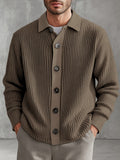 Classic Soft Button Knit Cardigan