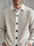Classic Soft Button Knit Cardigan