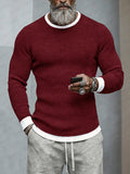 Stylish Colorblock Long Sleeve Undershirt