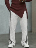 Sporty Side Stripe Straight Leg Pants
