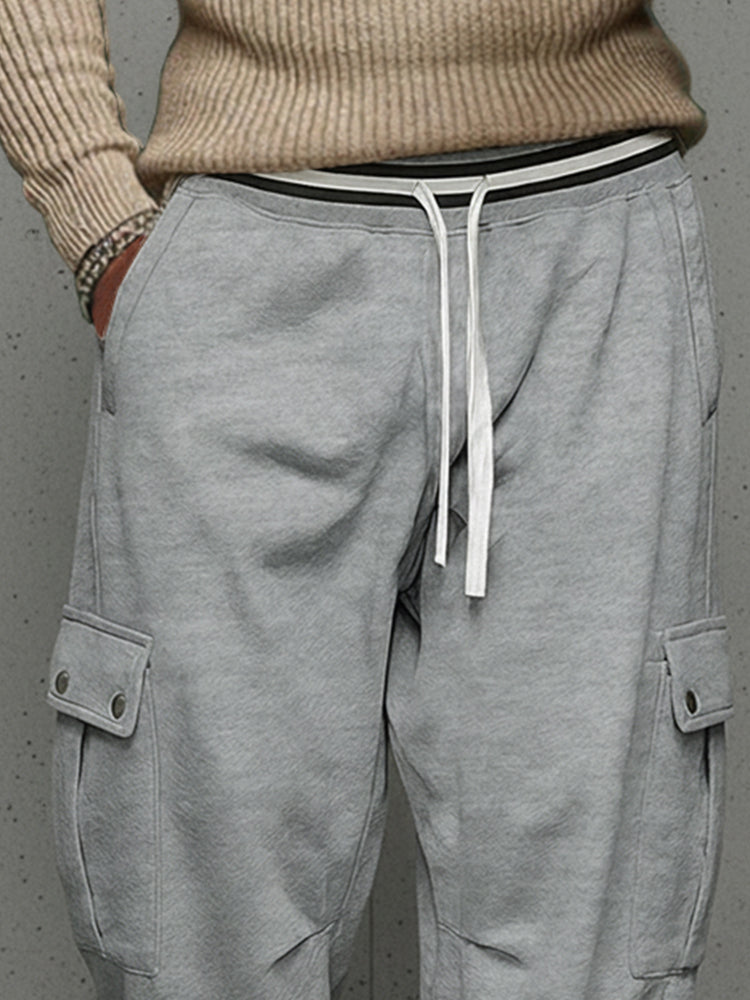Casual Cargo Multi Pocket Sweatpants