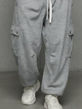 Casual Cargo Multi Pocket Sweatpants