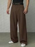 Premium Straight Leg High Waist Pants
