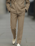 Smart Casual One-Button Blazer Pants Set