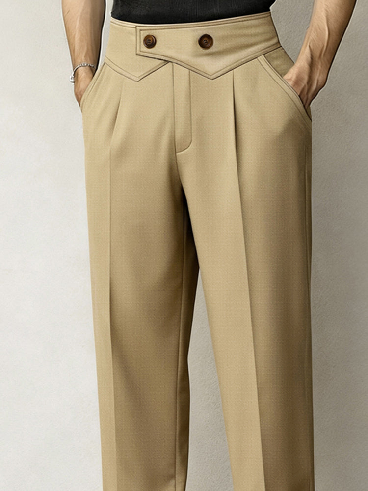 Casual Comfortable Fit Suit Pants  COOFANDY