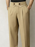 Casual Comfortable Fit Suit Pants