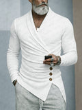 Stylish Designer Textured Stretch Undershirt