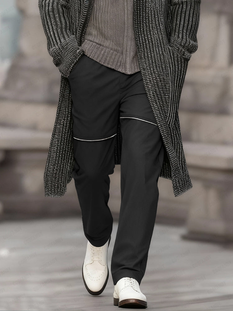Stylish Zip Decoration Casual Pants – COOFANDY