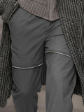 Stylish Zip Decoration Casual Pants