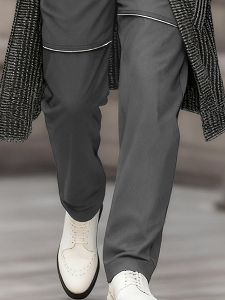 Stylish Zip Decoration Casual Pants – COOFANDY